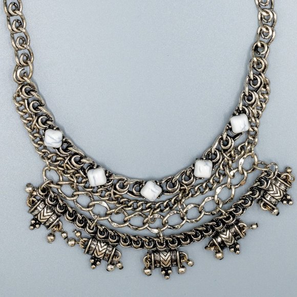 SUGARFIX by Baublebar Sliver and Black Necklace - Picture 1 of 4